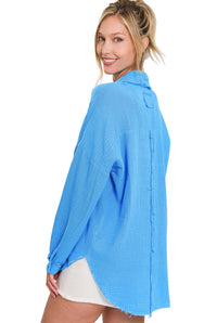 GIANETTA Raw Edge Shirt